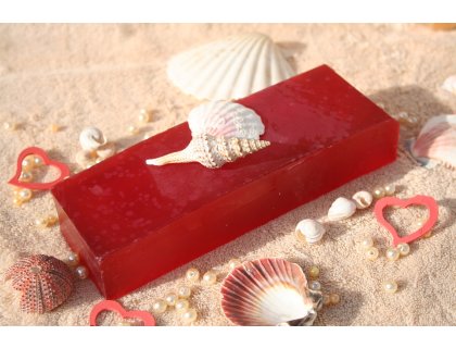 Glycerinová cihla - vůně borůvka 800g