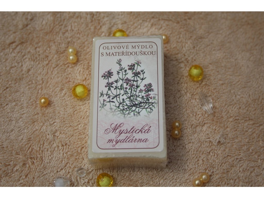Olivové mýdlo mateřídouška