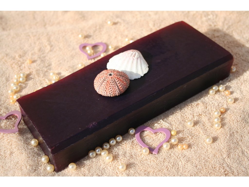 Glycerinová cihla - vůně černý hrozen 800g