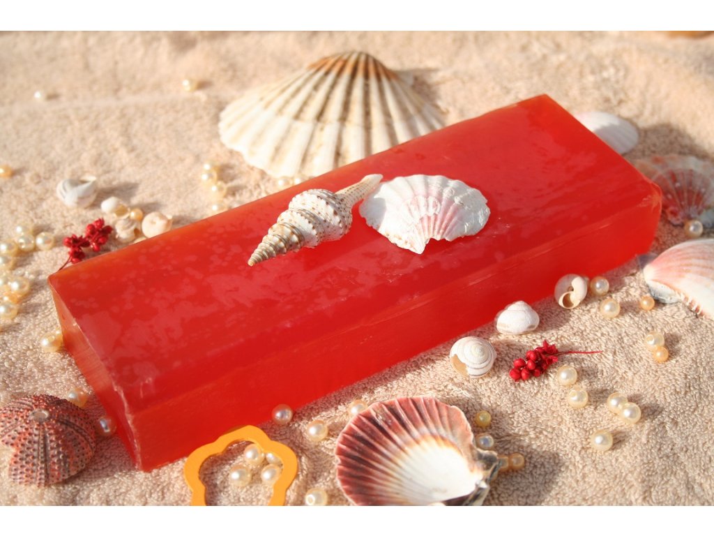 Glycerinová cihla - vůně pomeranč 800g