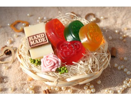 Kombinace olivového a glycerinového mýdla