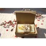 Přírodní olivové mýdlo s měsíčkem v krabičce