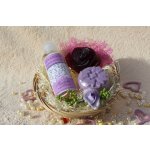 Košík s levandulí