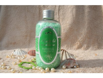 Koupelová sůl s vůní zelený čaj