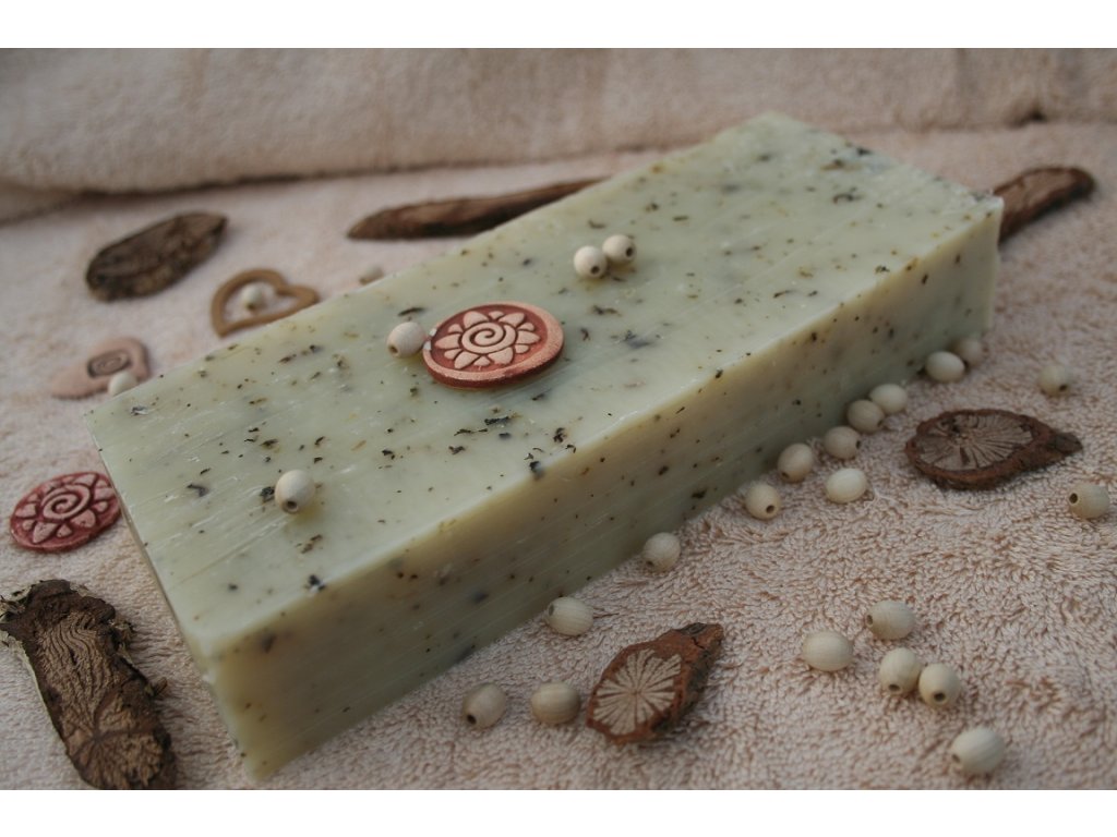 Olivová cihla s meduňkou 800g