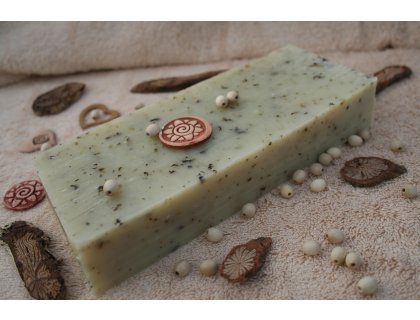 Olivová cihla s meduňkou 800g