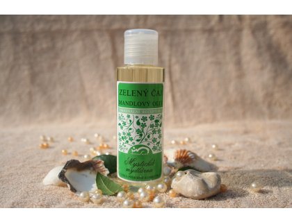 Mandlový tělový olej Zelený čaj 110ml