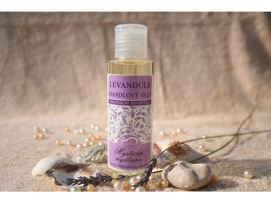 Mandlový tělový olej Levandule 110ml