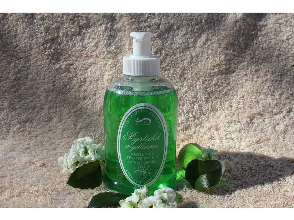 Tekuté mýdlo s vůní zelený čaj