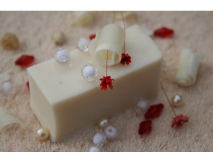 Glycerinové mýdlo krájené - vůně bílý čaj