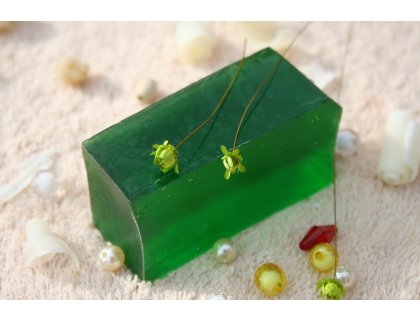 Glycerinové mýdlo krájené - vůně mořská řasa