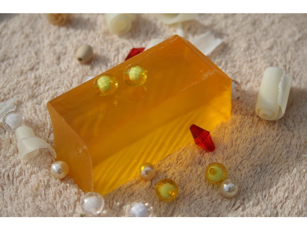 Glycerinové mýdlo krájené - vůně litsea cubeba