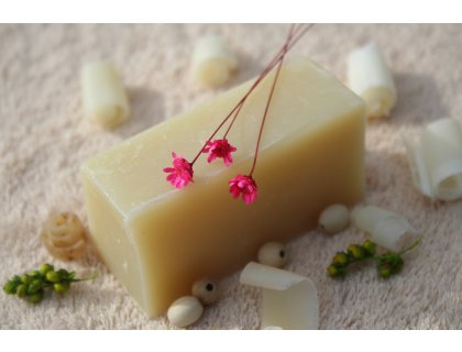 Olivové mýdlo krájené - mateřídouška