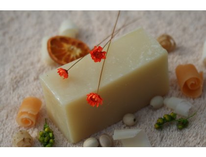 Olivové mýdlo krájené - s vůní levandule