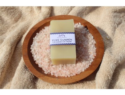 Tuhý šampón levandulový