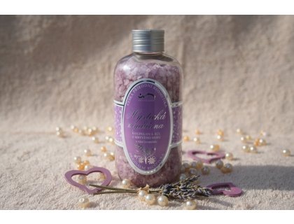 Koupelová sůl s vůní levandule