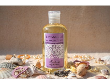 Mandlový tělový olej Levandule - 250ml