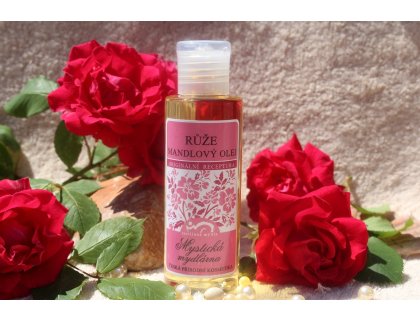 Mandlový tělový olej Růže 110ml