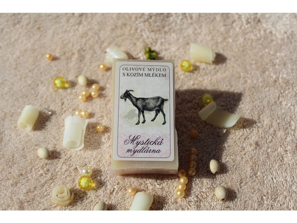 Olivové mýdlo s kozím mlékem