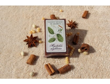 Olivové mýdlo se skořicí