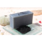 Olivové mýdlo krájené - s aktivním uhlím