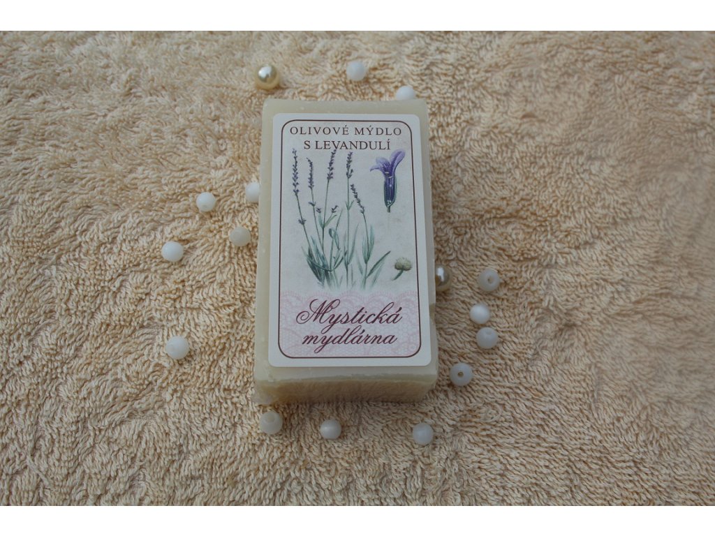 Olivové mýdlo levandule