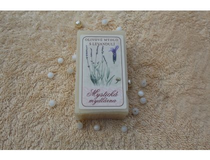 Olivové mýdlo levandule