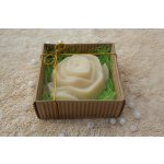 Růže v krabičce - bílá