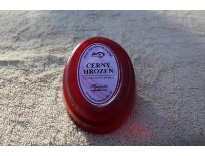 Glycerinové mýdlo ovál-vůně černý hrozen