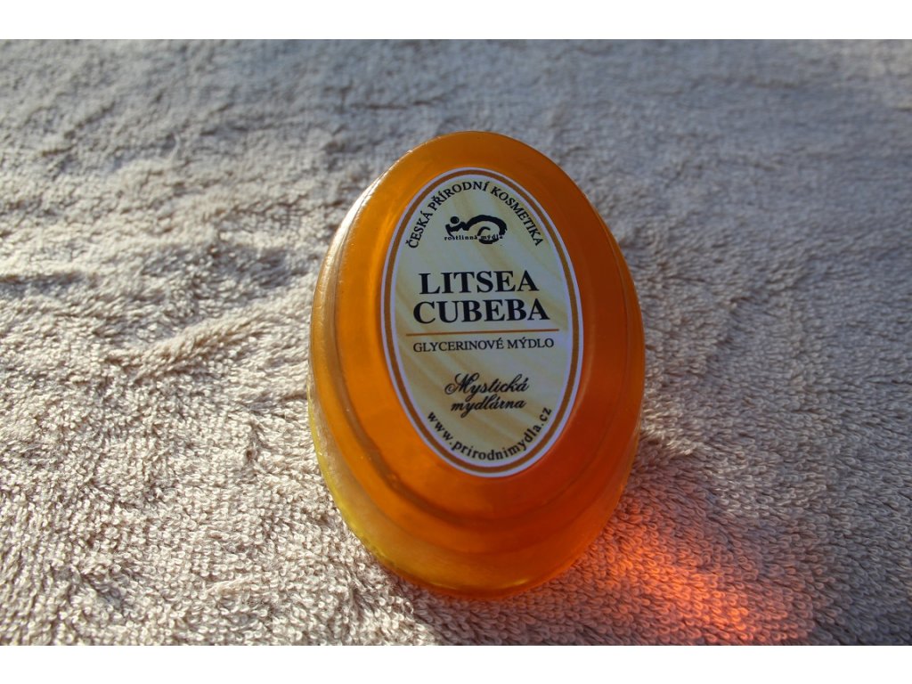 Glycerinové mýdlo ovál-vůně litsea cubeba