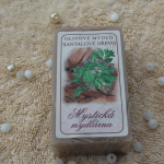 Olivová mýdla s etiketou